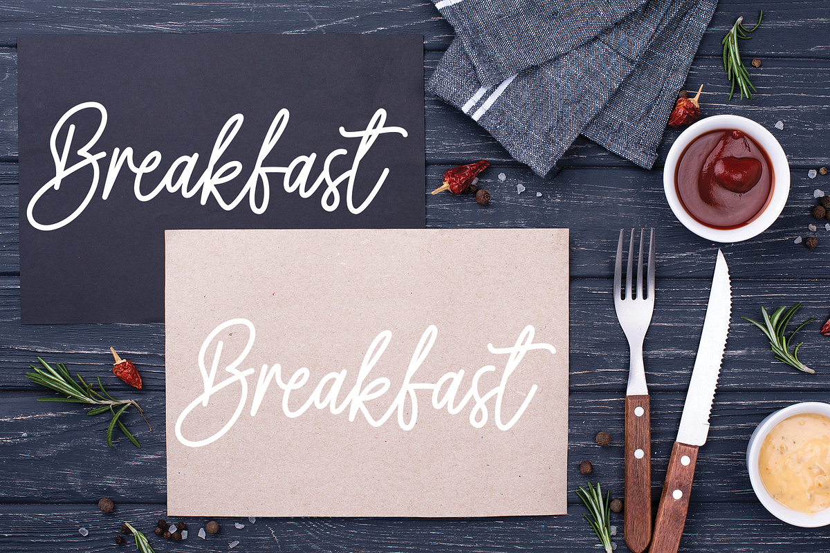 Helpful | Script Font, a Script Font by Scratchones (Photo 8 of 8)