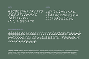 Proto Handscript, a Font by Crafted by AKD (Thumbnail 6 of 10)