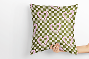 Chess Heart Seamless Pattern, a Pattern Graphic by Bonfloret Studio (Thumbnail 2 of 3)