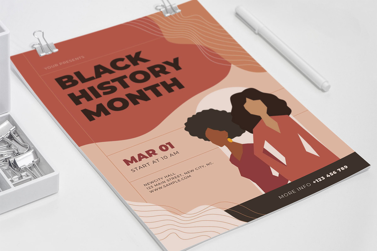 BHM Brown Girls, a Flyer Template by Me55enjah Design (Photo 4 of 4)