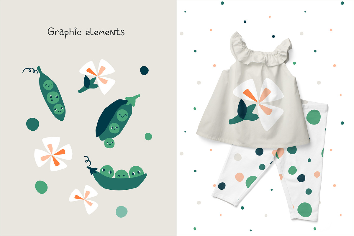 Sweet Pea, a Pattern Graphic by SurfaceStories (Photo 3 of 7)