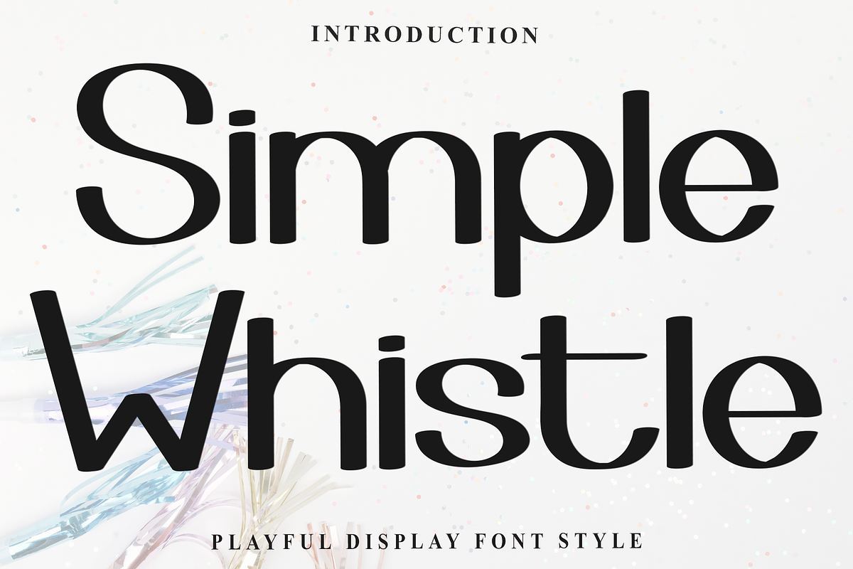 Simple Whistle, a Script Font by InermediaSTUDIO (Photo 1 of 8)