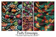 Fruits Cornucopia, a Pattern Graphic by Digital Art Creations (Thumbnail 2 of 6)