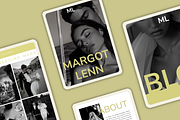 Margot Lenn - WIX Website Template, a Templates & Theme by Palms&Muses (Thumbnail 5 of 9)