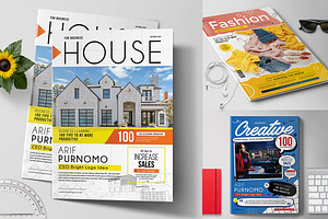 Magazine Cover Template, a Magazine Template by Aarley Kaiven