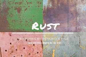 Rust Photoshop Textures