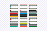 Progress Bars, an Object Graphic by yurakr (Thumbnail 3 of 3)