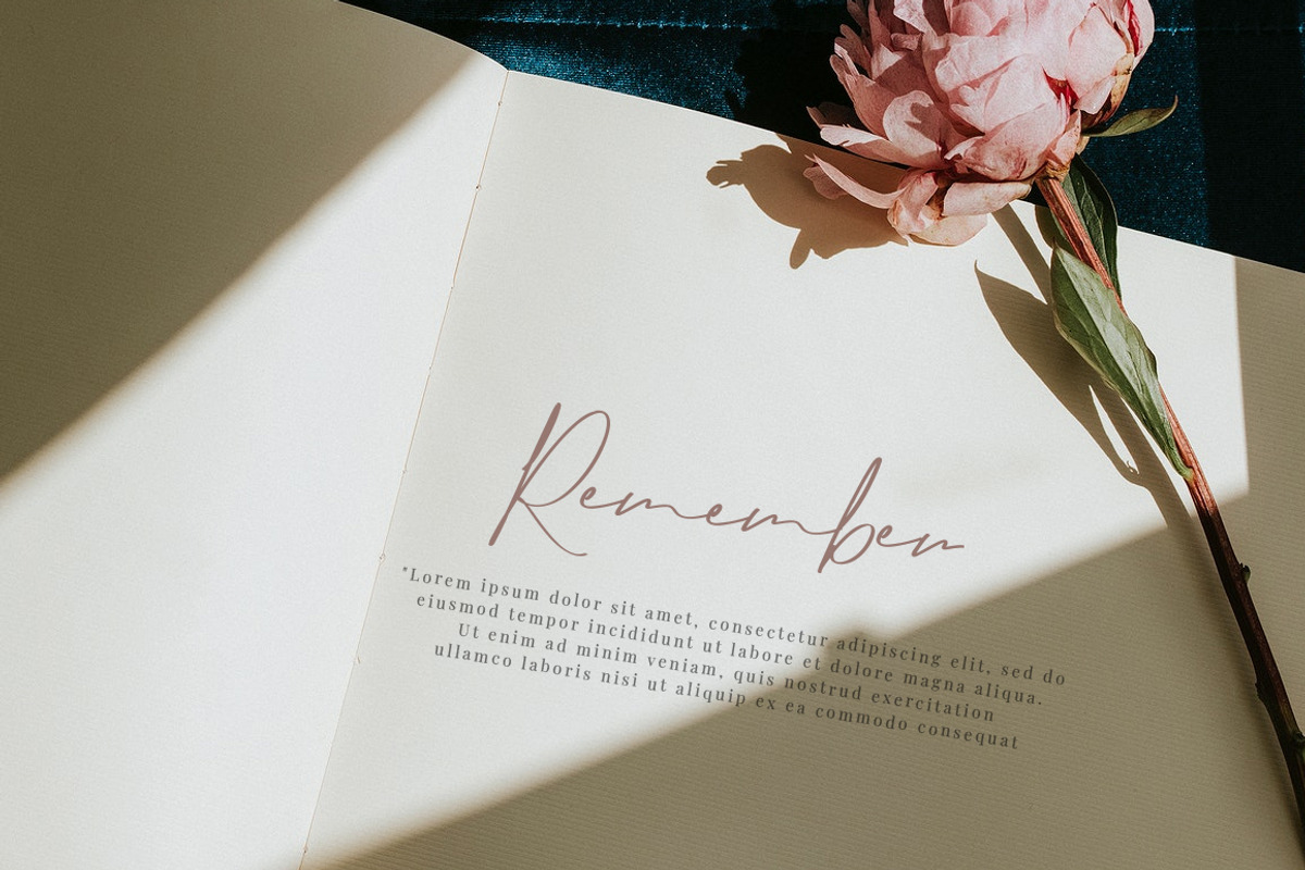 Matt Rostine - Chic Signature Font, a Script Font by Vultype Co. (Photo 7 of 10)