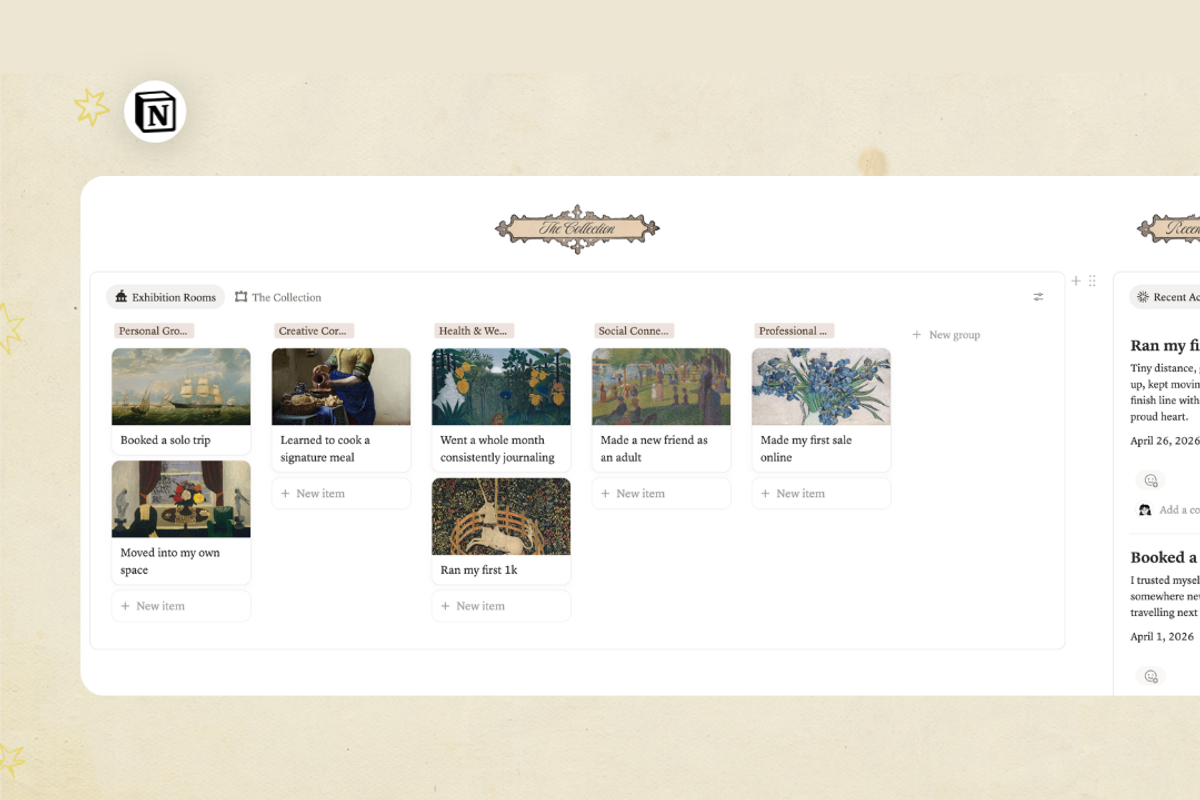Little wins museum — Notion Template, an App Template by The Ephemera Mercadito (Photo 2 of 2)