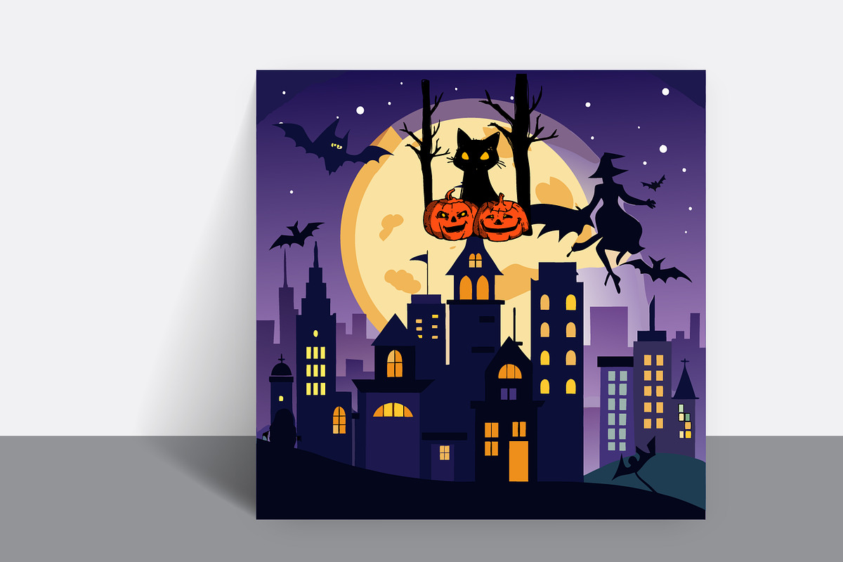 Halloween horror night banner set, a Poster Template by hkmonir (Photo 2 of 4)