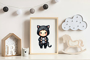 Halloween Baby Costume Clipart, an Illustration by CreationArt (Thumbnail 7 of 9)