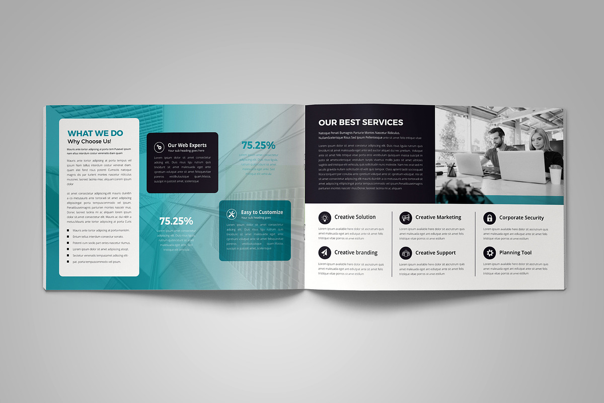 Corporate Brochure Template V3, a Brochure Template by JanySultana (Photo 5 of 12)