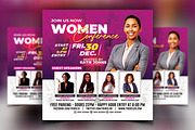 Women Conference Flyer Bundle, a Print Template by AfzaalGraphics (Thumbnail 3 of 11)