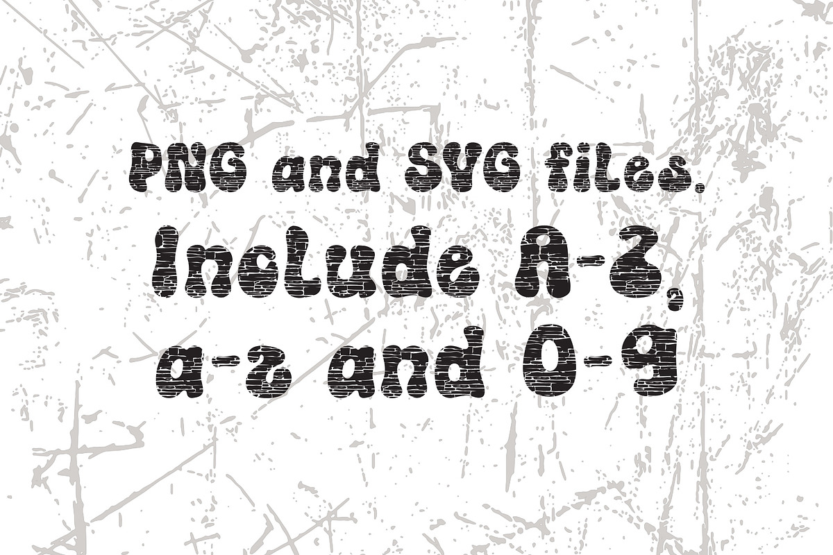 Retro Vibe OTF PNG SVG, a Symbol Font by DREAMs Soul G. (Photo 4 of 4)