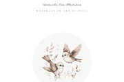 Forest Clipart Set, a Decorative Illustration by Pati Paints (Thumbnail 7 of 10)