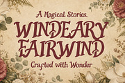 Windeary Fairwind - Magical Worlds, a Handwritten Font by HypeWorksCo (Thumbnail 1 of 11)
