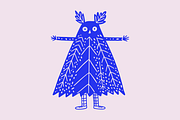 Forest Spirit Characters, a Seasonal Illustration by Danil Polshin (Thumbnail 2 of 5)