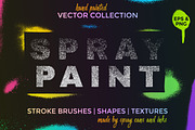 Spray Paint, a Texture Graphic by TRIKONA (Thumbnail 1 of 7)