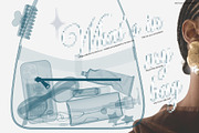 XRAY COLLAGE KIT | What's in my Bag, an Object Graphic by ana & yvy (Thumbnail 1 of 20)