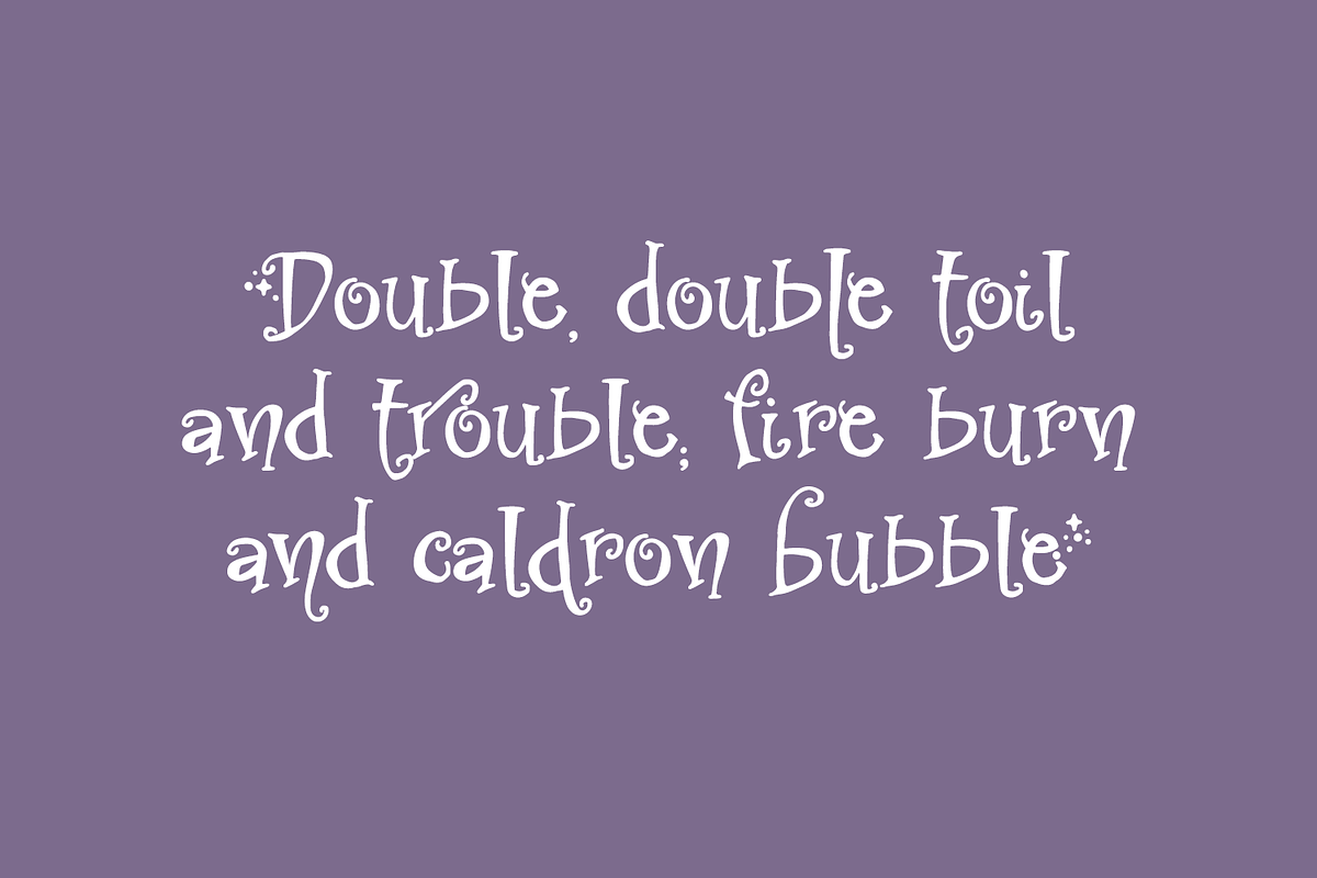 Midnight Conjure - A Halloween Font, a Handwritten Font by Beck McCormick (Photo 2 of 10)