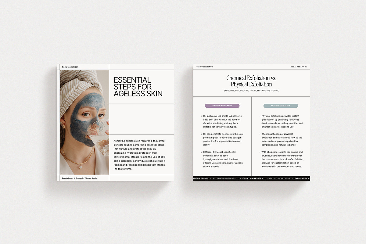 Beauty - Entire Instagram Collection, a Social Media Template by Wildnun Studio (Photo 18 of 52)