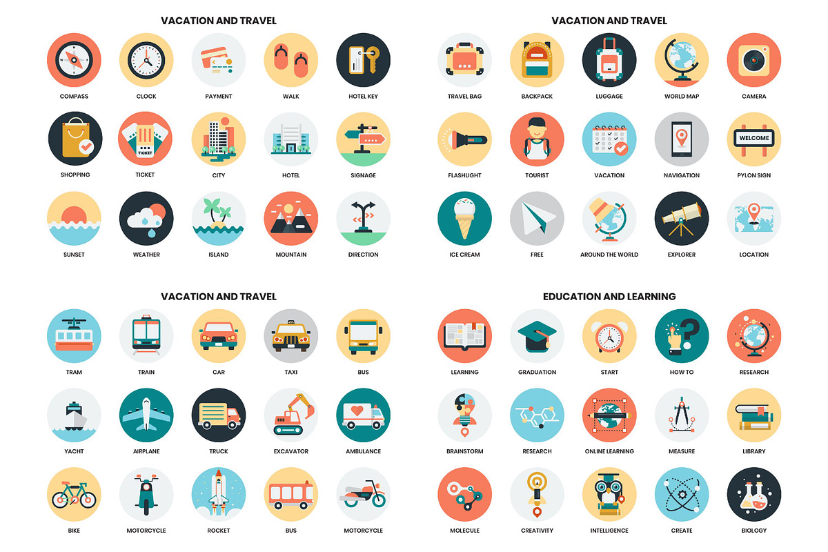 1155 PERFECT ICONS SET, an Outline Icon by Toonsteb (Photo 17 of 26)