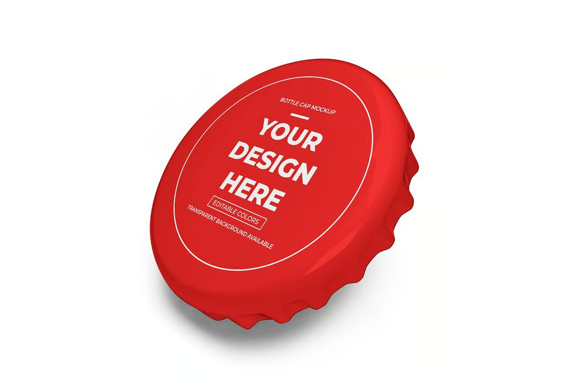 Bottle Cap Mockup Template Set, a Household Mockup by DesignRushMarket (Photo 4 of 10)