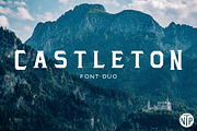Castleton Font Duo, a Sans Serif Font by Neil Tony Porter (Thumbnail 1 of 8)