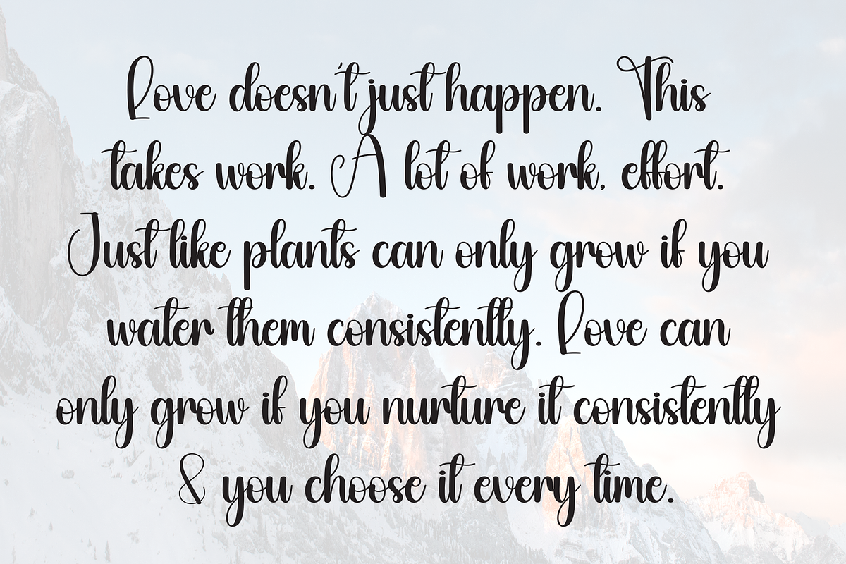Sometime | Script Font, a Handwritten Font by Scratchones (Photo 6 of 9)