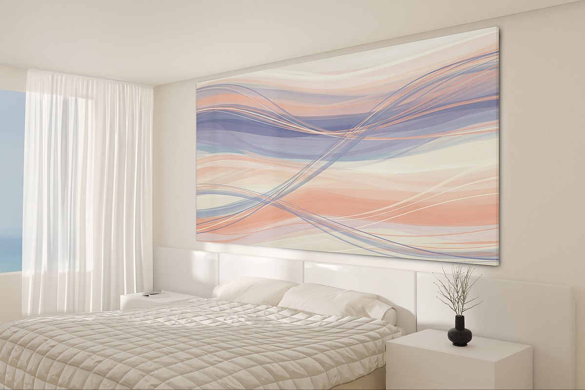 Set of  Canvas Wall Art Mockups, a Household Mockup by moqirynart (Photo 4 of 11)