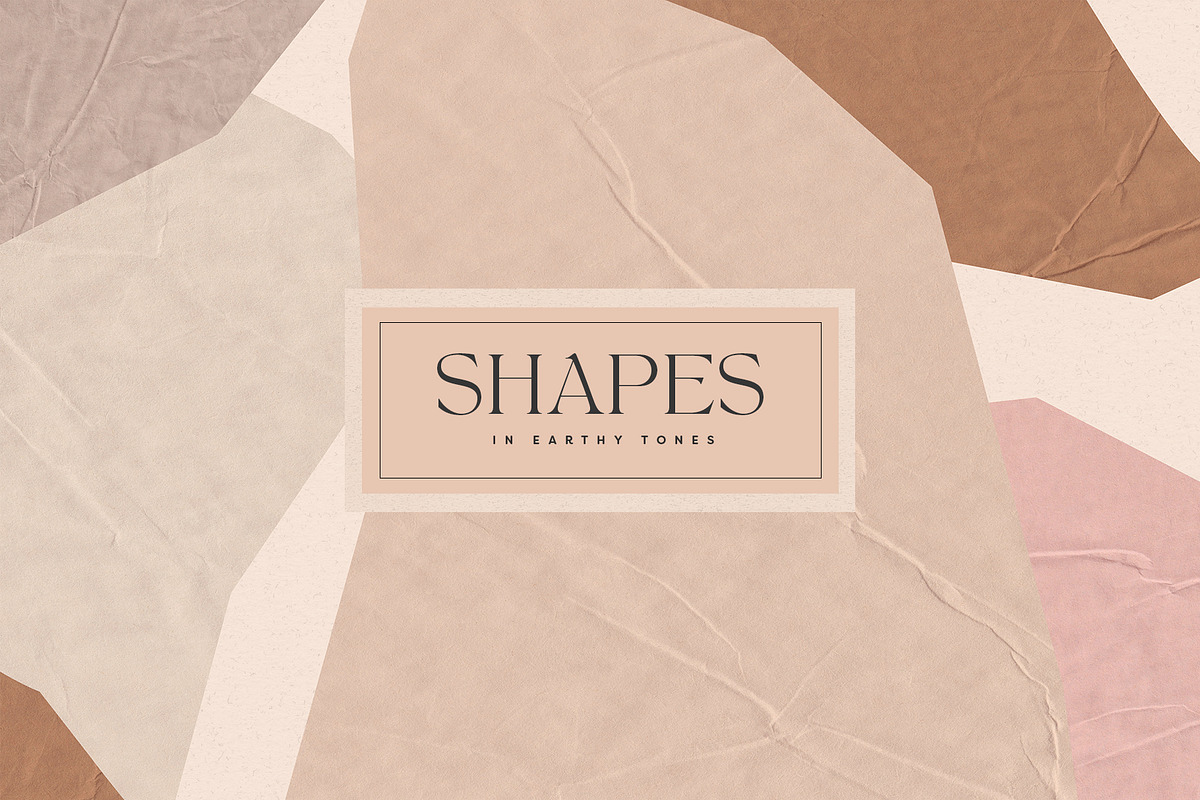Paper Shapes in Neutral Colors