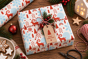 Modern Christmas Graphics & Cards, a Seasonal Illustration by lenlis (Thumbnail 3 of 11)