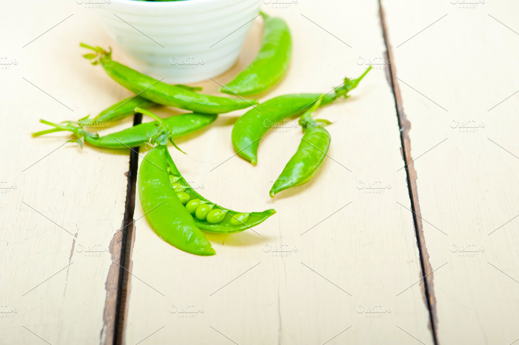 hearthy fresh green peas, a Food & Drink Photo by keko64