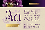 Mowgle, a Serif Font by Burntilldead (Thumbnail 2 of 12)