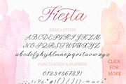 Fiesta. Font Duo. + Bonuses, a Script Font by Red Ink (Thumbnail 5 of 14)