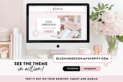 Pink Shopify Theme | Blush Marble, a Shopify Template by Design Pixie (Thumbnail 4 of 11)