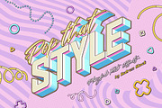 Playful Text Effects, a Layer Style Add-On by Andrew Skoch Design (Thumbnail 6 of 9)