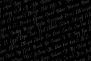 Delphin Spring - Vintage Script, a Script Font by Konstantine Studio (Thumbnail 7 of 9)