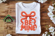 Yarn Be Mine Coquette Bow Valentine, an Illustration by Craft Nest (Thumbnail 4 of 7)