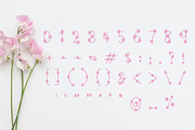 Flower Font, a Handwritten Font by LivelyAutumn11.11 (Thumbnail 3 of 4)