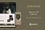 Showit Shop Add-On Template | Zuri, a Templates & Theme by Ladyfang Creative (Thumbnail 7 of 7)