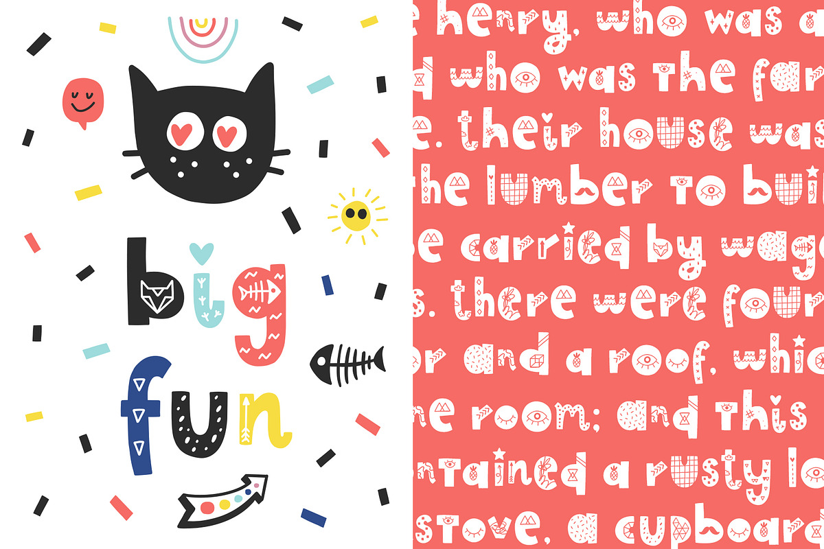 Only Joy typeface - Summer font preview 7