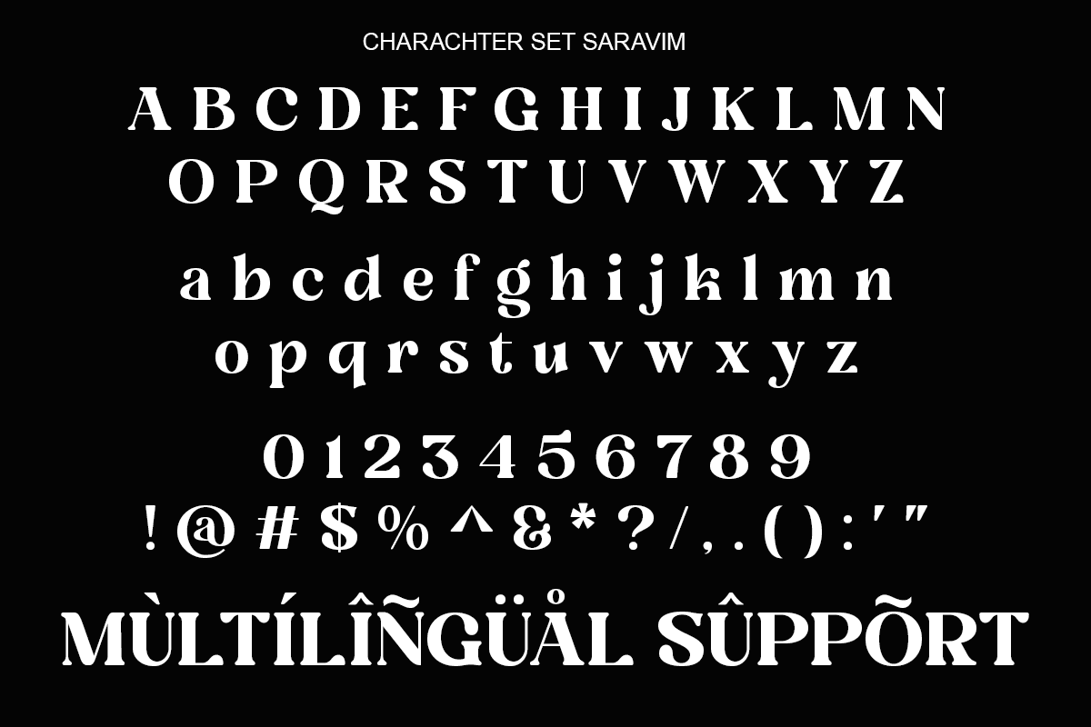 Seravim - Modern Bold Serif Font, a Serif Font by RagamKata (Photo 10 of 10)