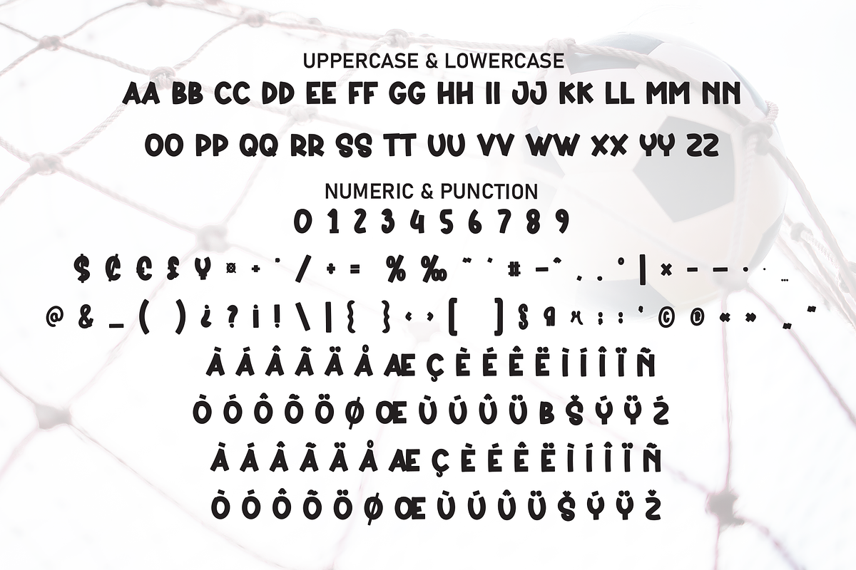 Football | Script Font, a Script Font by Scratchones (Photo 7 of 8)