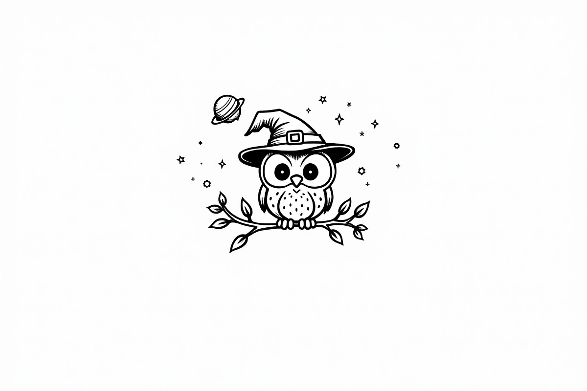 Halloween Illustration Coloring bund, an Illustration by Artivon (Photo 16 of 26)