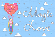 vector SET Unicorns time, an Object Graphic by WINDmade (Thumbnail 10 of 14)