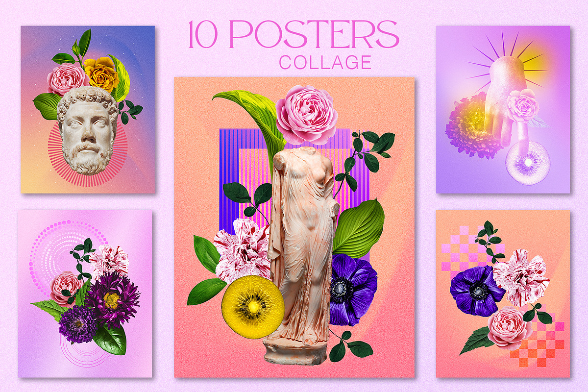 Modern Antique Collage Creator 200+, an Object Graphic by CatJello Graphics (Photo 5 of 15)
