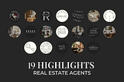 Real Estate Highlight Covers, a Social Media Template by Meraki Templates (Thumbnail 1 of 6)