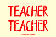 CS Cormac Stamp, a Sans Serif Font by Craft Supply Co. (Thumbnail 5 of 8)