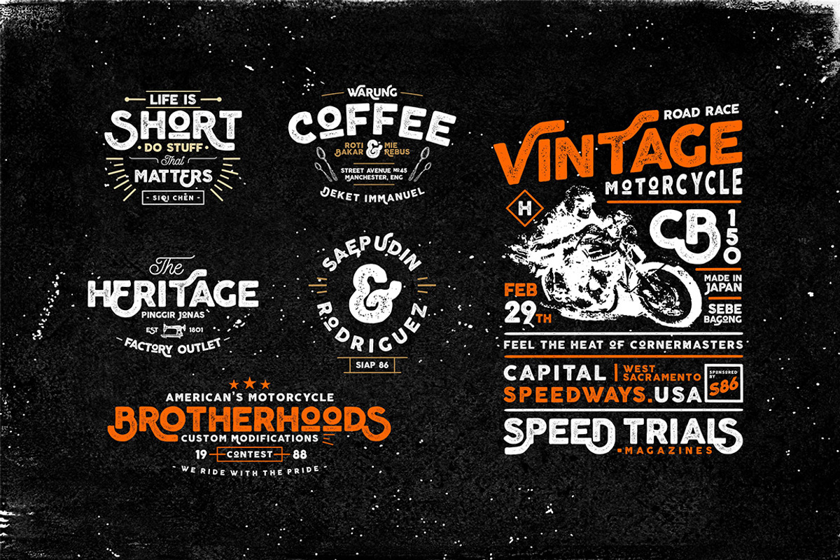 Brawls Typeface + Bonus preview 4